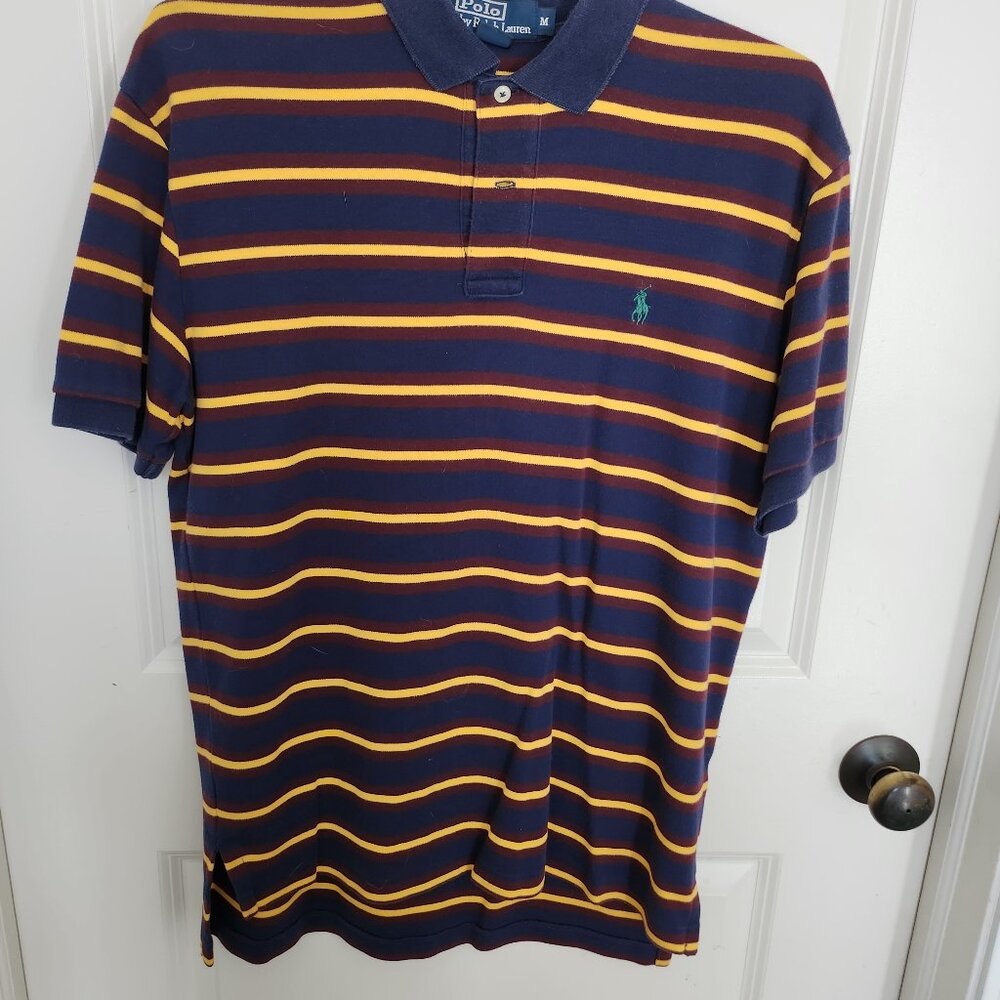Polo by Ralph Lauren Striped Polo Shirt - Size M